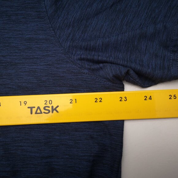 Jermyn & Bond Men's Size Large Navy Short Sleeve Straight Fit Polo - Picture 7 of 9